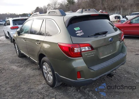 2016 Subaru Outback 2.5I Premium z USA, uszkodzony, nr VIN 4S4BSBDC3G3315575
